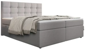 Čalúnená posteľ boxspring SALMA + vrchný matrac - inari 22 / 180x200