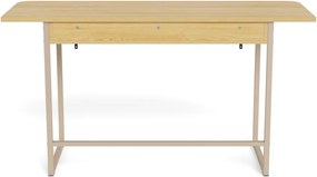 Konzolový stolík Darlington 140 cm dub prírodný