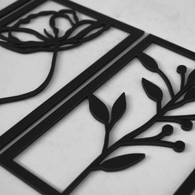 DUBLEZ | Viacdielny obraz - Kvety