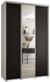 Skriňa 45 Canaris 3 150 biela/čierna/silver