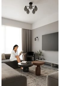 Sollux SL.1143 - Nástenná lampa FILLAN 1xE27/60W/230V čierna