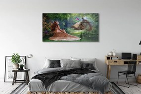 Obraz plexi Bažant female forest 140x70 cm
