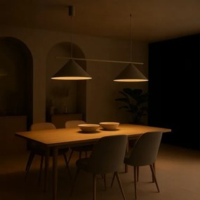 Závesný luster na lanku CAPITAL 2xGX53/15W/230V taupe