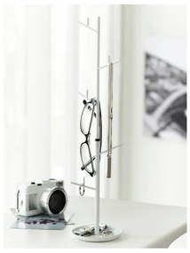 Biely stojan na šperky YAMAZAKI Branch