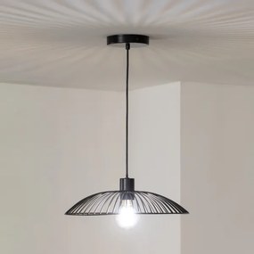 Brilagi - LED luster na lanku CERIA WIRE 1xE27/40W/230V pr. 26 cm čierna
