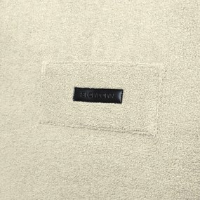 Krémový sedací vak z textílie buklé Sofa Snug – SLOWDOWN