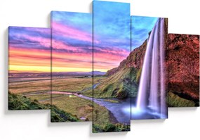 Obraz - Vodopád Seljalandsfoss (150x105 cm)