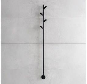 P.M.H. LS1B - Elektrický sušiak na uteráky LISA, 24 W/230 V, 170 cm, IP44, čierny