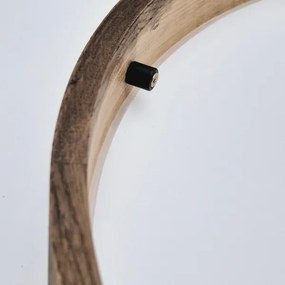 Brilagi - LED Stropné svietidlo CARVALHO SLIM 3xE27/60W/230V dub orech pr. 47 cm