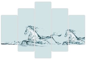 Obraz - Kone z kvapiek vody (150x105 cm)