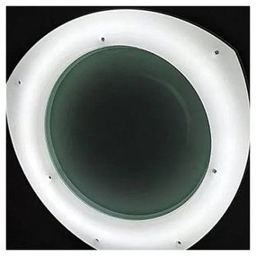 LED Stmievateľná stolná lampa s lupou a klipom LED/8W/12/230V