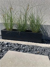 Hrantík FLOBO, sklolaminát, šírka 80 cm, antracit