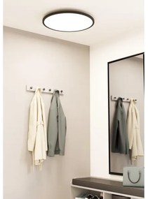 Eglo 900762 -LED Stmievateľné stropné svietidlo SARSINA-Z 41W/230V pr. 60 cm čierna