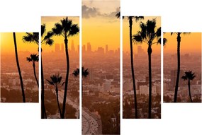 Obraz - Panorama Los Angeles (150x105 cm)