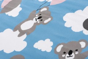 Detský koberec PINKY DE79B Koala modrý