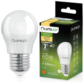 Žiarovka LED 8W E27 806LM CB