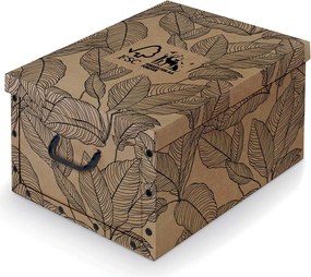 Domopak Úložný box s vekom a držadlami FOREST