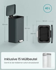 Odpadkový kôš 40L LTB540G02