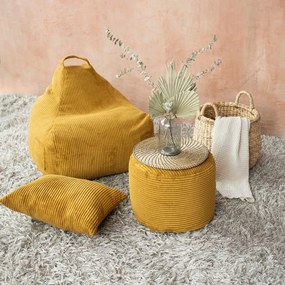 Tyrkysovomodrý detský sedací vak Game Amuse – SLOWDOWN