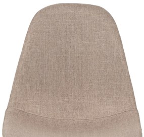 Noela Látková jedálenská stolička MARIE béžová