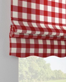 Rímska roleta Florencia farba produktu červená látka vzorované