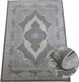 BE Koberec Allianz 6302 GREY – sivý obdĺžnikový Rozmer: 160x220 cm