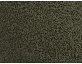 Zelené kreslo z textílie buklé Janissaire – Bobochic Paris