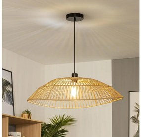 Brilagi - LED luster na lanku CERIA BOHO 1xE27/40W/230V pr. 70 cm hnedá