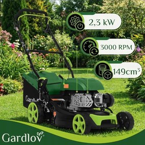Benzínová kosačka s pohonom GARDLOV DriveX - 149 cm³, 50 l kôš