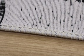 Praktik home, TRHÁK: Kusový koberec Natur Morava, 80x150, čiernobiela, chodba / predsieň