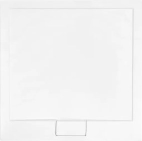 Besco Štvorcová sprchová akrylátová vanička AXIM SQ 80x80 (90x90) UltraSlim BESCO-Rozmery: 90x90