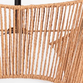 Toolight Toolight, závesné svietidlo 1xE27 APP1589-1CP, čierna-hnedá, OSW-04125