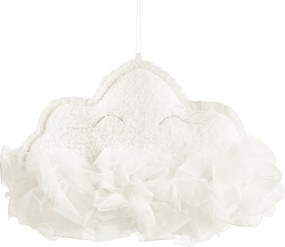 Závesná dekorácia obláčik biela 35x26x14cm