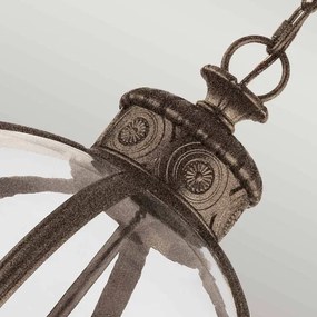 Feiss FE-ADAMS-4P-BRZ - Luster na reťazi ADAMS 4xE14/60W/230V bronzová