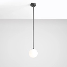 PINNE BLACK | Jednoduchá stropná lampa v čiernom prevedení Veľkosť: L