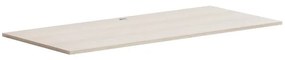 Samostatná pracovná doska stola BLOCK, 1600 x 800 x 25 mm, dub prírodný