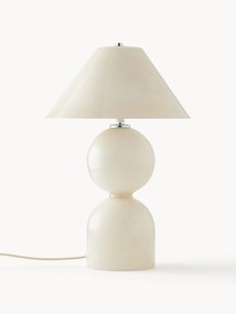 Sklenená stolová lampa's nastaviteľným tienidlom Danielle