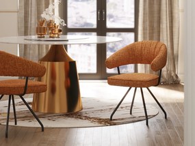 Arabella otočná stolička oranžová