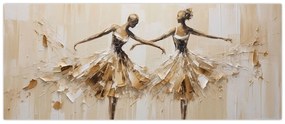Obraz - Baletky (120x50 cm)