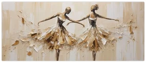 Obraz - Baletky (120x50 cm)