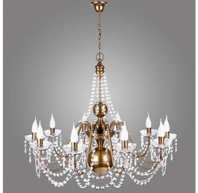 Kemar TO/10 - Krištáľový luster TOKANTI 10xE14/60W/230V