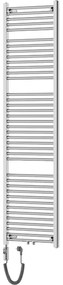 Mexen Mars, elektrické vykurovacie teleso 1800x500 mm + vykurovacia tyč 600 W, chrómová, W110-1800-500-2600-01