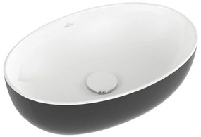 Villeroy & Boch 438848BCT8 - Zapustené umývadlo ARTIS 48x32,5 cm keramika/čierna