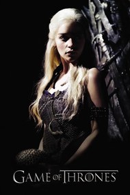 Umelecká tlač Game of Thrones - Daenerys Targaryen, (26.7 x 40 cm)