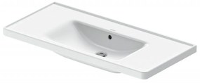 DURAVIT D-Neo umývadlo na skrinku bez otvoru, s prepadom, 1005 x 480 mm, biela, 2367100060