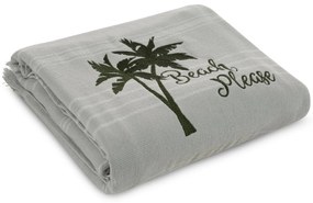 PLÁŽOVÁ OSUŠKA Z BAVLNY ELBA 90X170 CM VZOROVANÁ