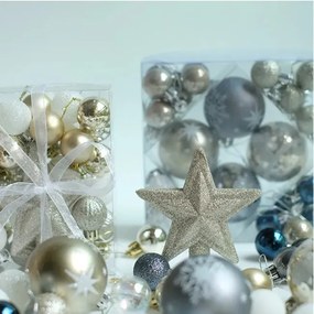 Vianočné guľky - SYSD1688-046 (36ks)