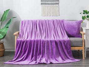 XPOSE® Mikroplyšová deka Exclusive - levanduľová 200x230 cm