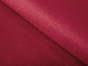 Biante Zamatový oválny obrus Velvet Prémium SVP-007 Malinovo červený 100x140 cm