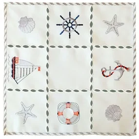Obrus Námornícke symboly 40x40 cm